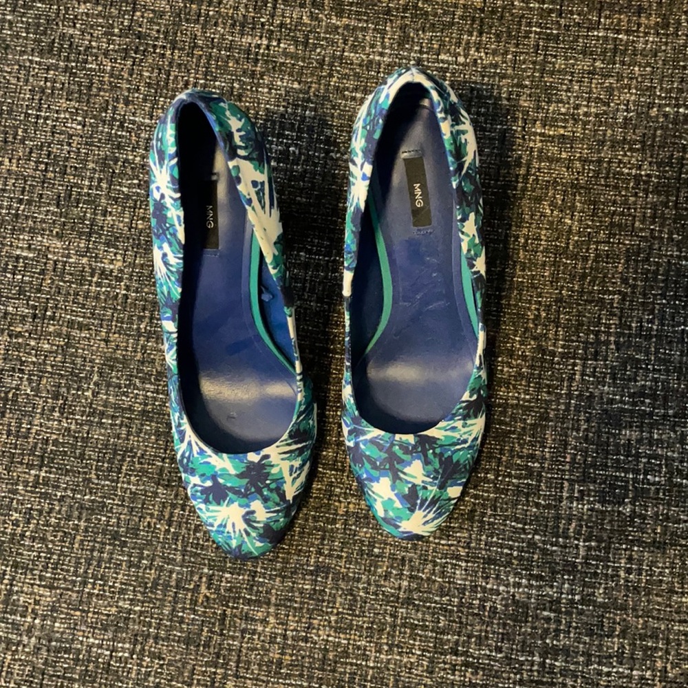 Mango Printed High Heels